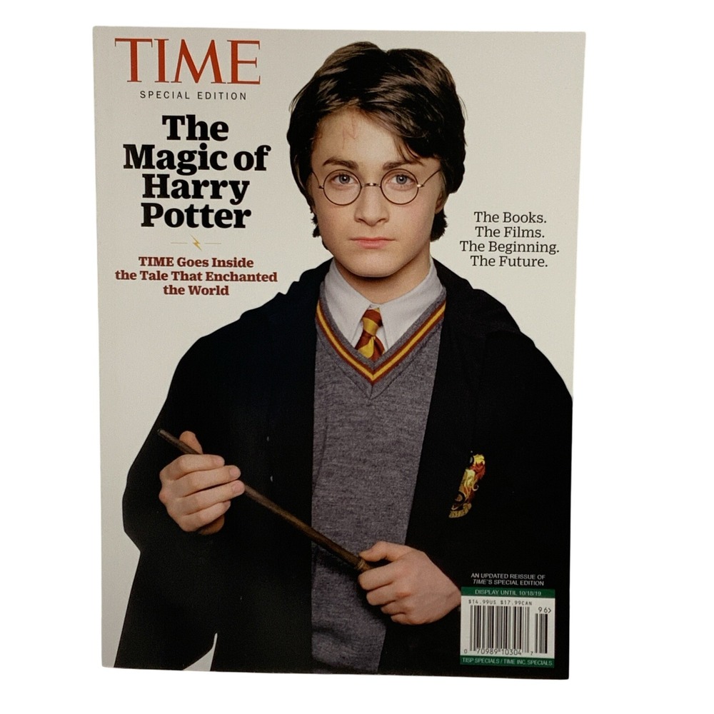 TIME The Magic of Harry Potter Special Edition‎ Magazine Paper Multicolor 8x11